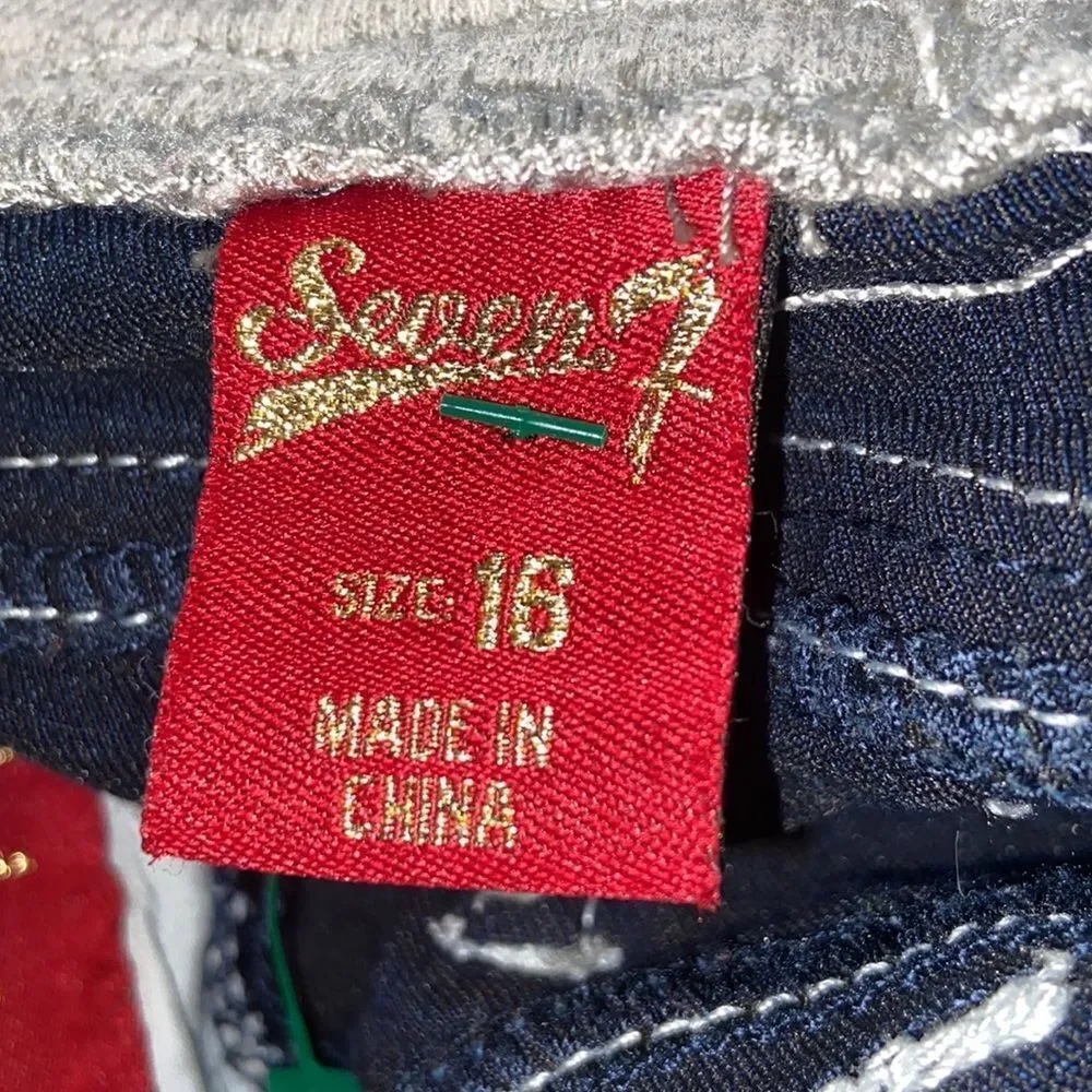 New No Label 🏷️ Seven Jeans Junior Shorts Size 16